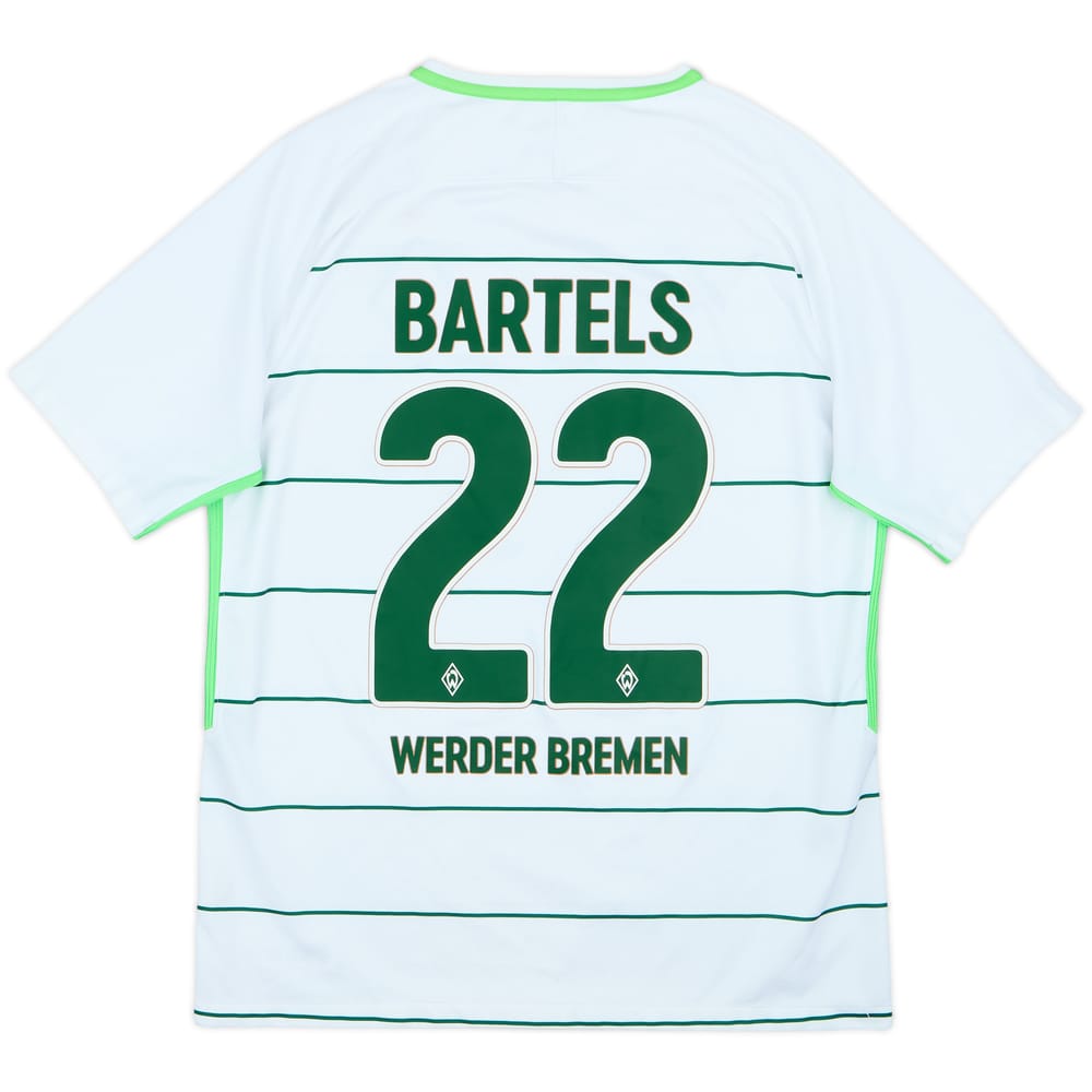 2017-18 Werder Bremen Away Shirt Bartels #22 - 7/10 - (L)