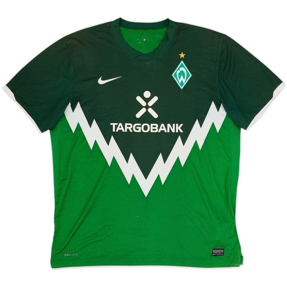 2010-11 Werder Bremen Home Shirt - 5/10 - (XL)