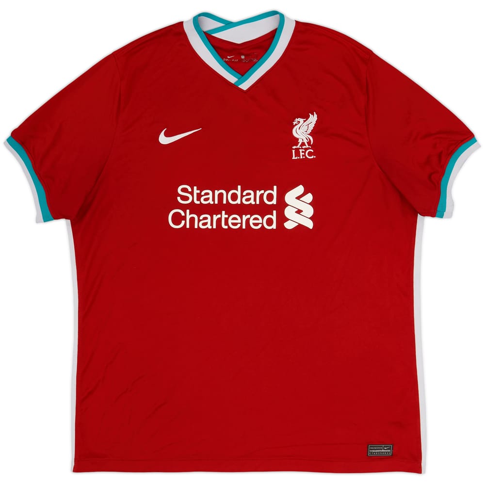2020-21 Liverpool Home Shirt - 5/10 - (XXL)