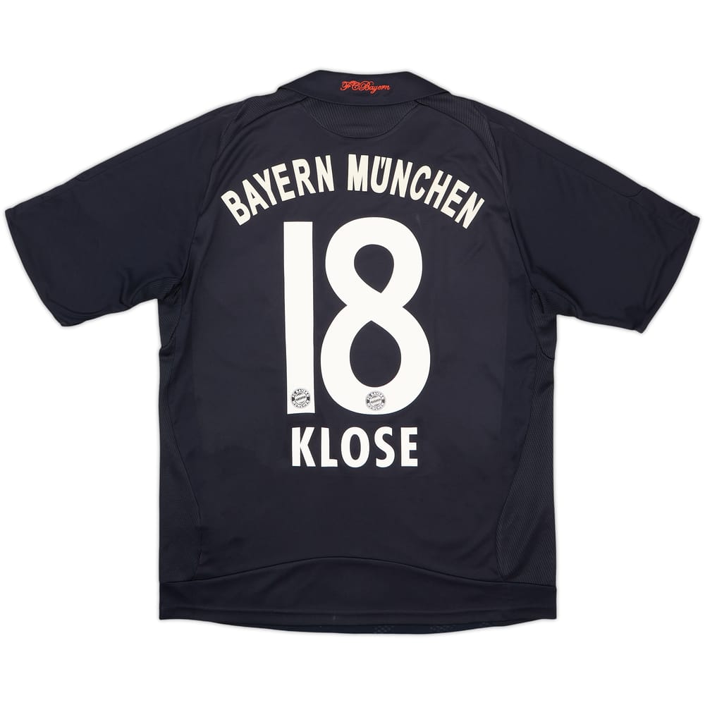 2008-09 Bayern Munich Away Shirt Klose #18 - 7/10 - (XL.Boys)