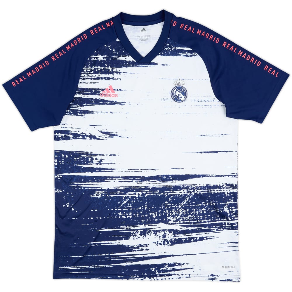 2020-21 Real Madrid adidas Training Shirt - 9/10 - (L)