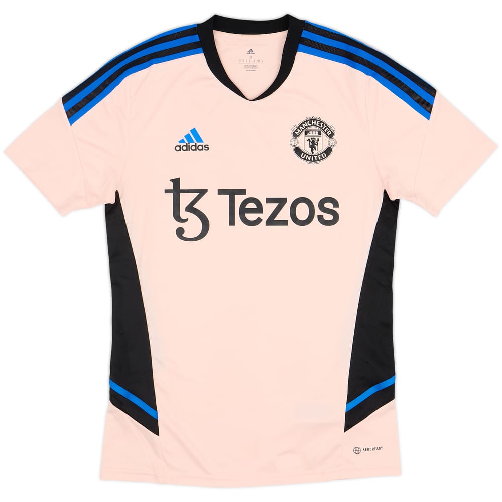 2022-23 Manchester United adidas Training Shirt - 9/10 - (S)