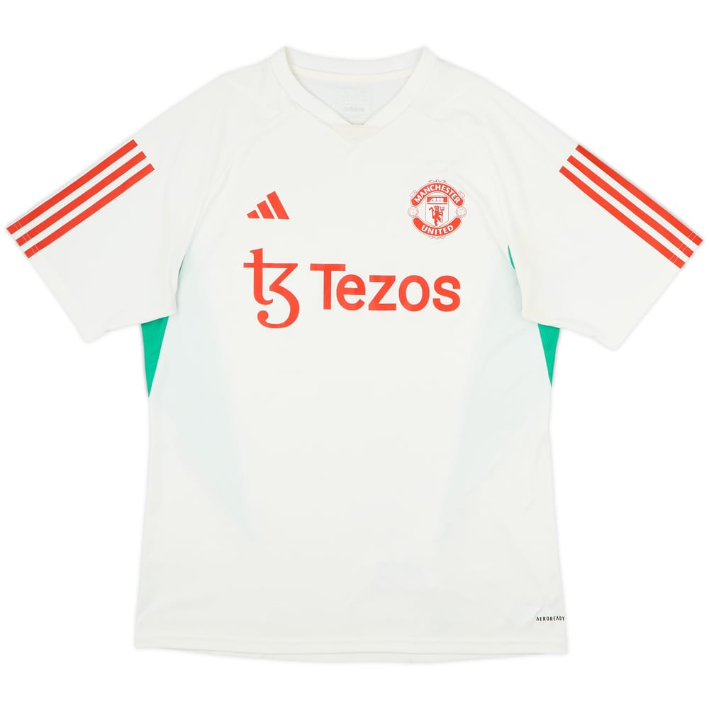 2023-24 Manchester United adidas Training Shirt - 8/10 - (L)