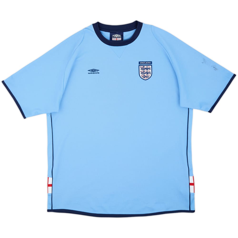 2000-01 England Umbro Training Shirt - 6/10 - (L)