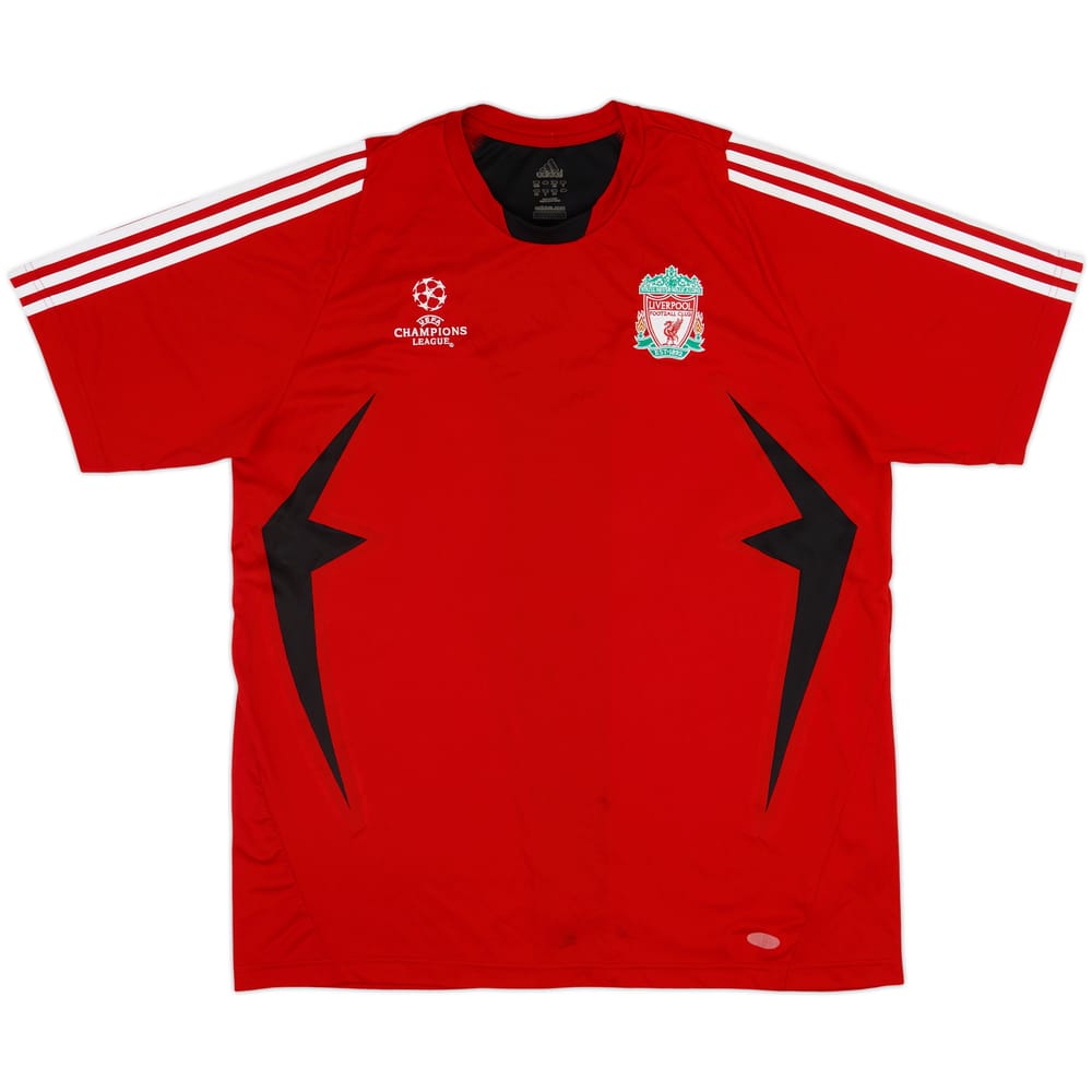 2007-08 Liverpool adidas CL Training Shirt - 6/10 - (XL)