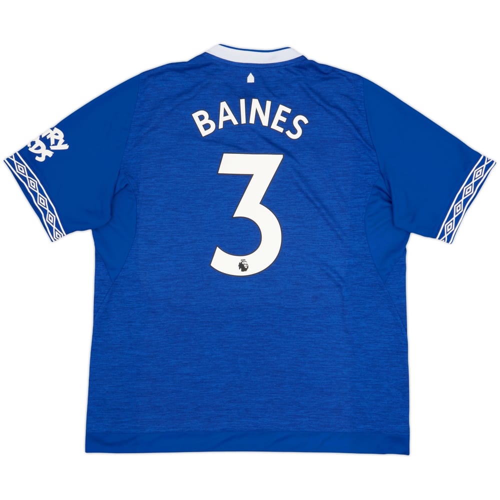 2018-19 Everton Home Shirt Baines #3 - 10/10 - (XXL)