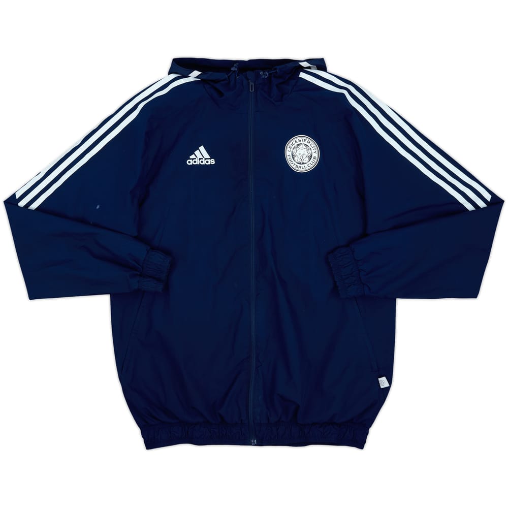 2022-23 Leicester City adidas Rain Jacket - 7/10 - (M)