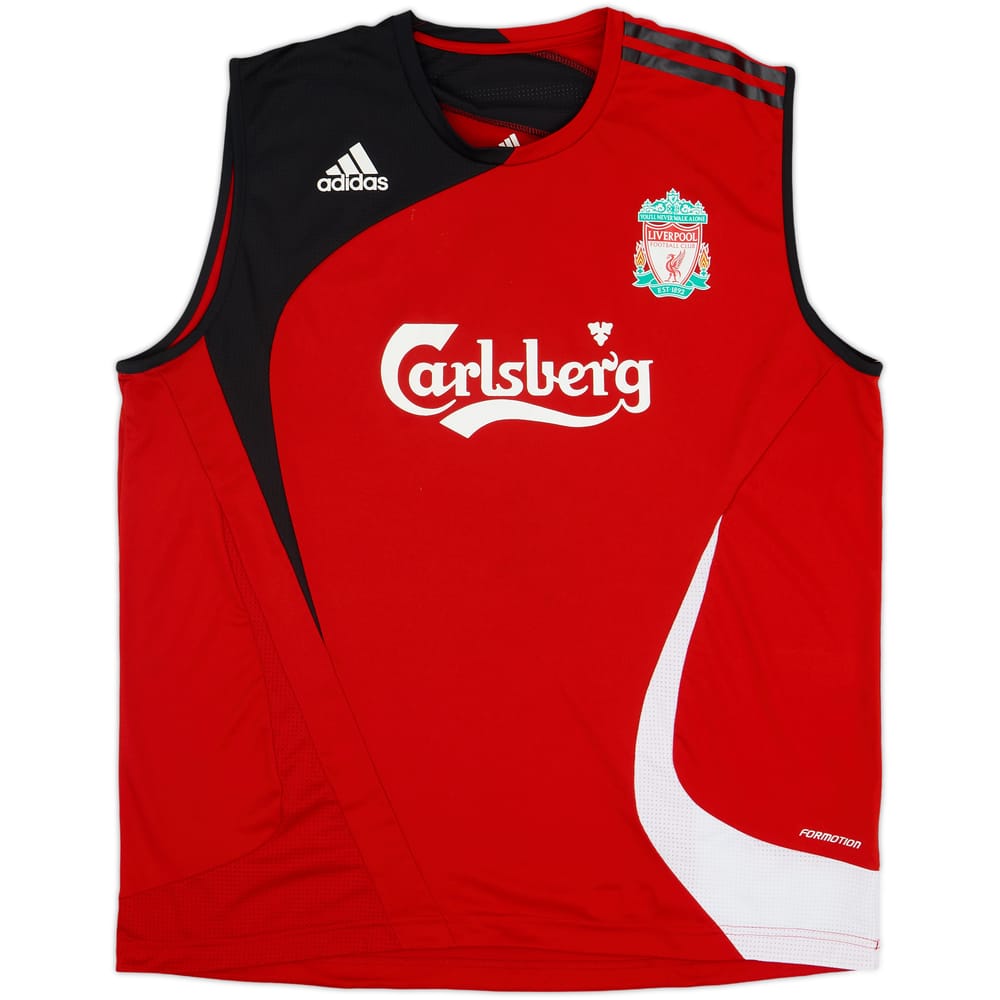 2007-08 Liverpool adidas Formotion Training Shirt - 8/10 - (XL)