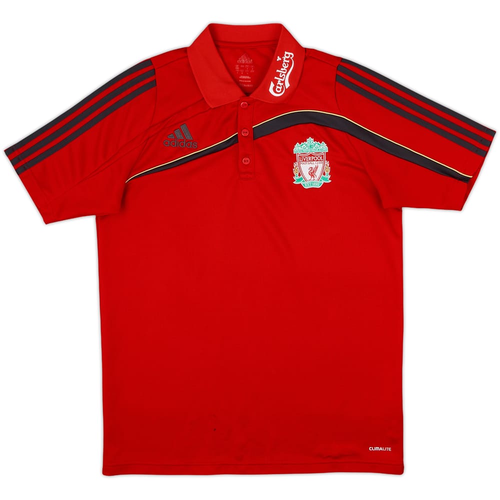 2009-10 Liverpool adidas Polo - 6/10 - (M)