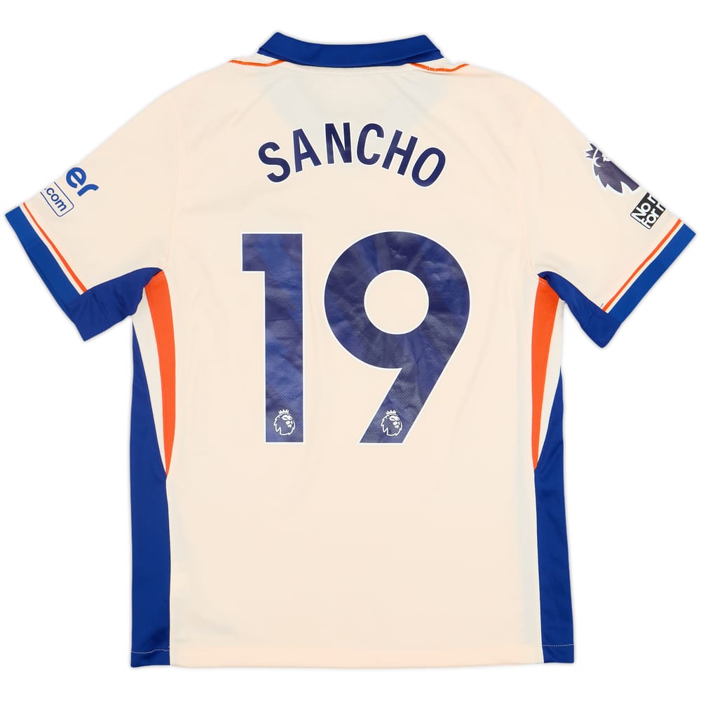 2024-25 Chelsea Away Shirt Sancho #19 - 9/10 - (M)