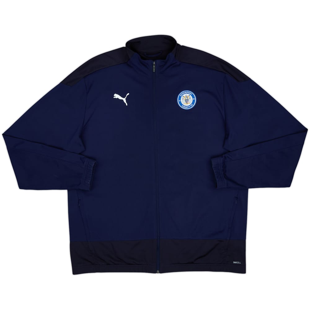 2019-20 Stockport County Puma Track Jacket - 9/10 - (3XL)