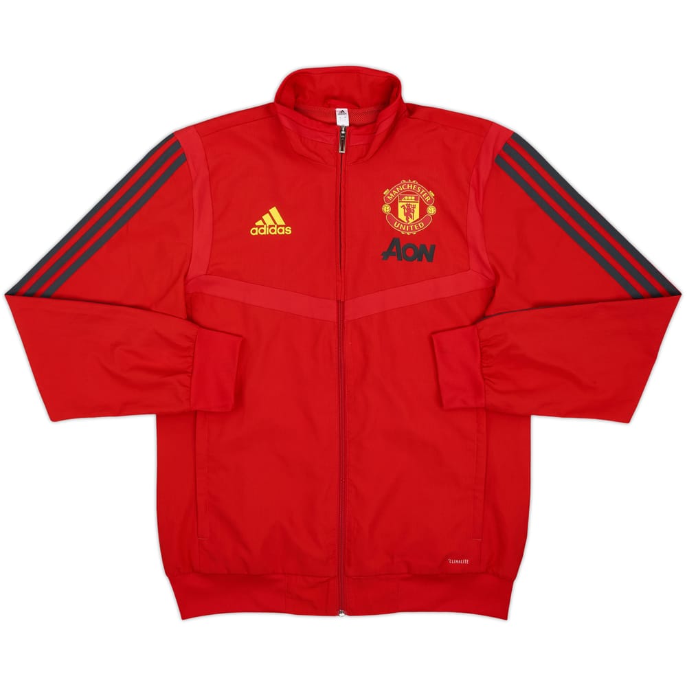 2019-20 Manchester United adidas Track Jacket - 9/10 - (S)