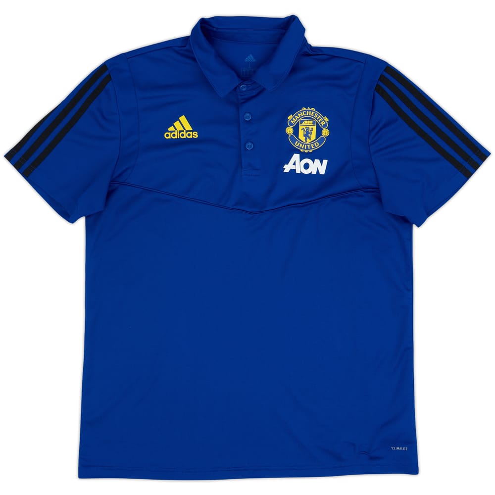 2019-20 Manchester United adidas Polo Shirt - 9/10 - (L)