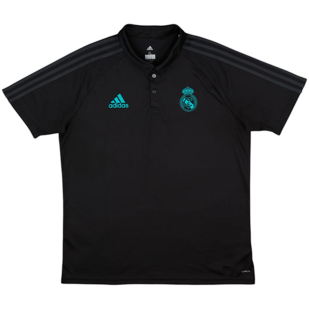 2017-18 Real Madrid adidas Polo Shirt - 8/10 - (XL)