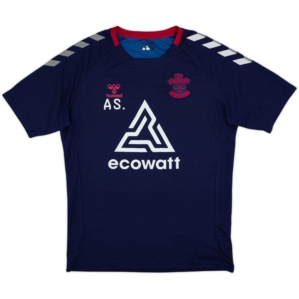 2022-23 Southampton Hummel Staff Issue Training Shirt AS - 8/10 - (M)