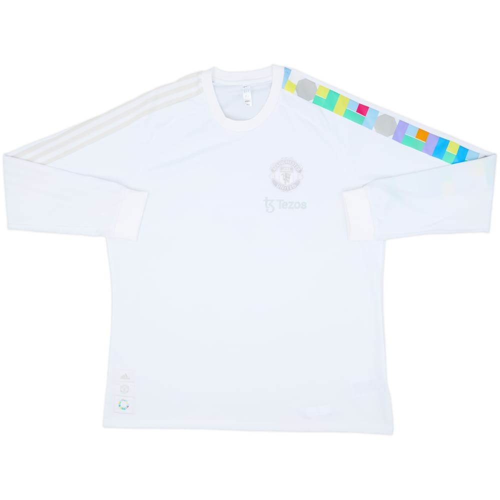 2023-24 Manchester United adidas x Peter Saville Training Top - 8/10 - (XL)