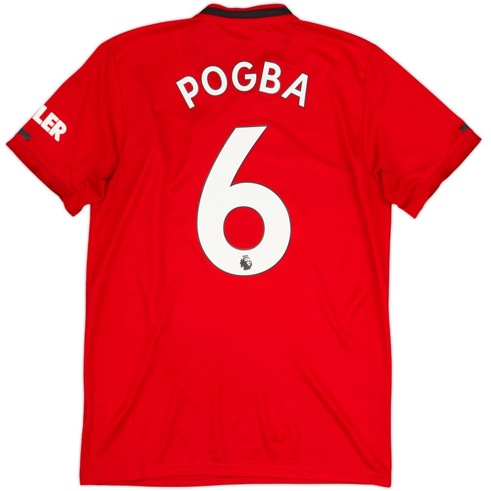 2019-20 Manchester United Home Shirt Pogba #6 - 5/10 - (M)