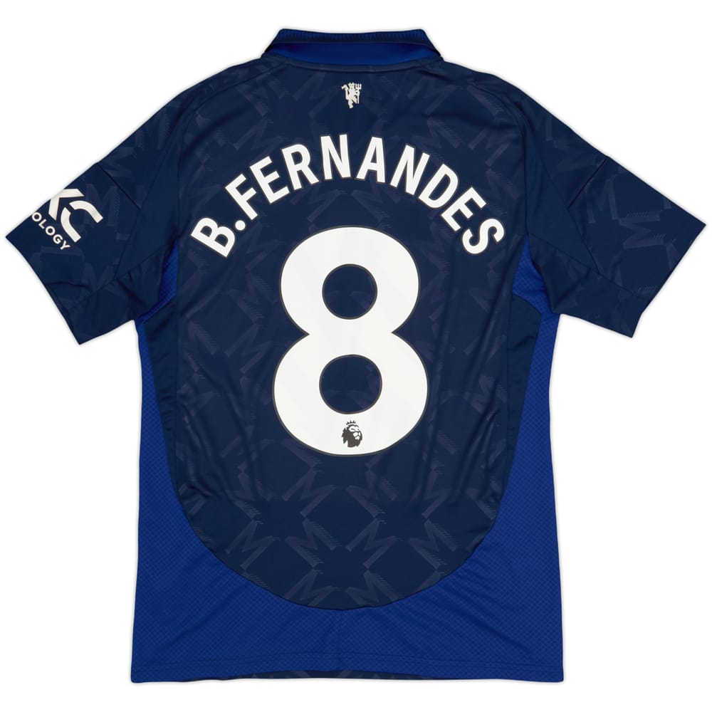 2024-25 Manchester United Away Shirt B.Fernandes #8 - 8/10 - (S)