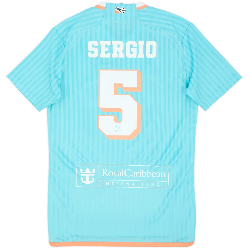 2024-25 Inter Miami Third Shirt Sergio #5 - 9/10 - (S)