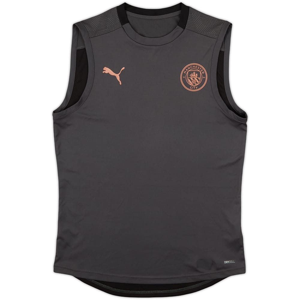 2019-20 Manchester City Puma Training Vest - 9/10 - (M)