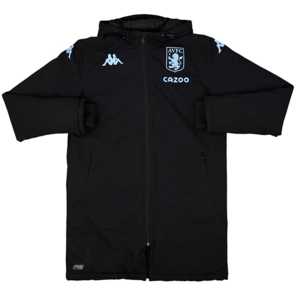 2021-22 Aston Villa Kappa Padded Bench Coat - 8/10 - (S)