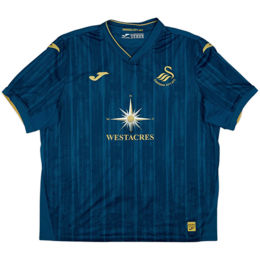 2023-24 Swansea City Away Shirt - 10/10 - (XXL)