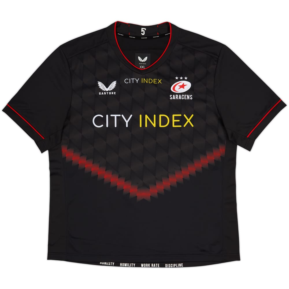 2021-22 Saracens Home Shirt - 10/10 - (XXL)