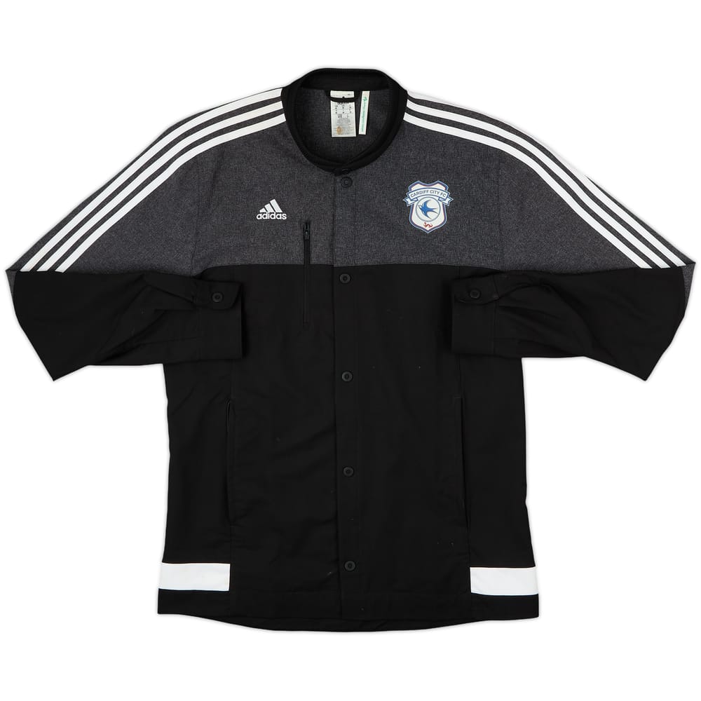 2015-16 Cardiff adidas Track Jacket - 8/10 - (M)