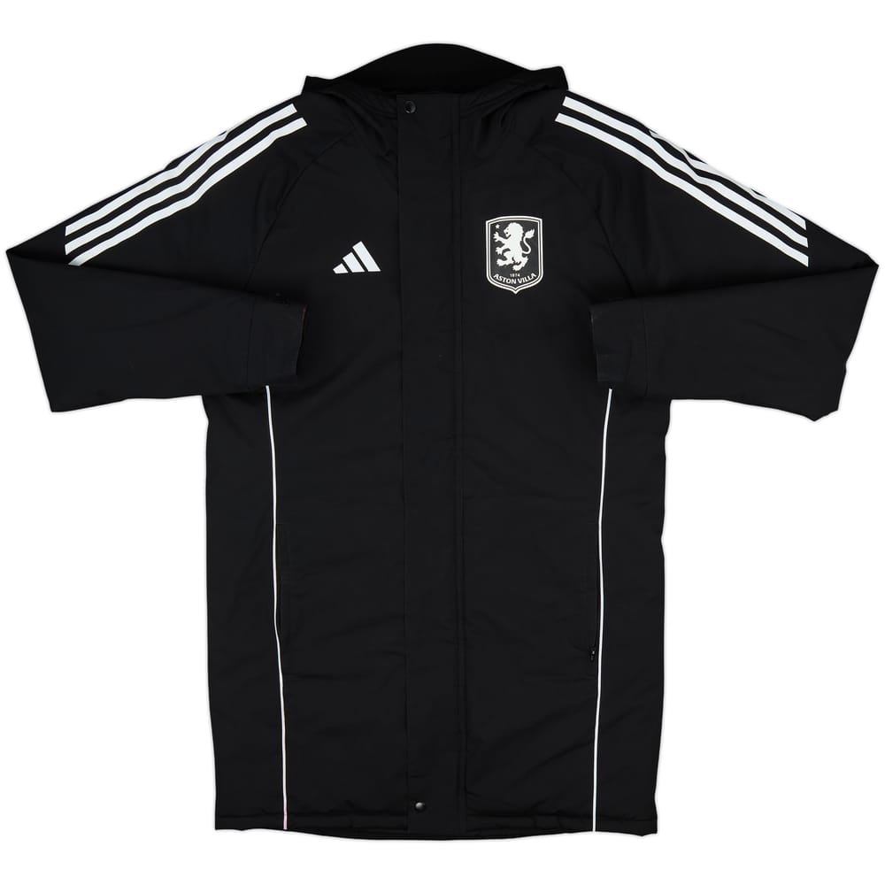 2024-25 Aston Villa adidas Padded Bench Coat - 10/10 - (S)