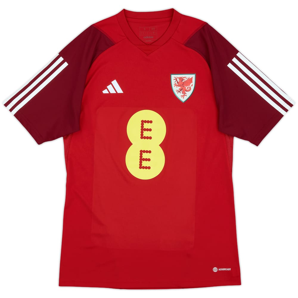 2022-23 Wales adidas Training Shirt - 9/10 - (S)