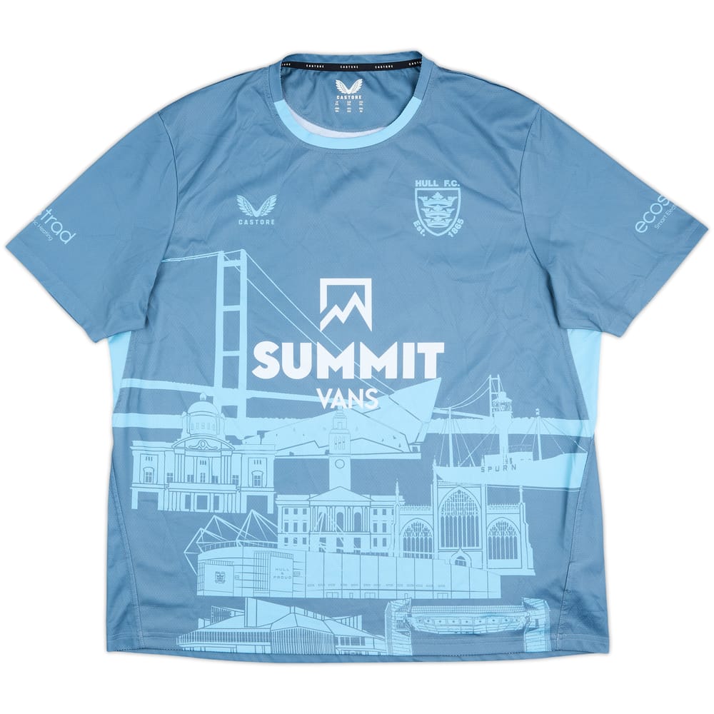 2025 Hull FC Castore Training Shirt - 10/10 - (XXL)