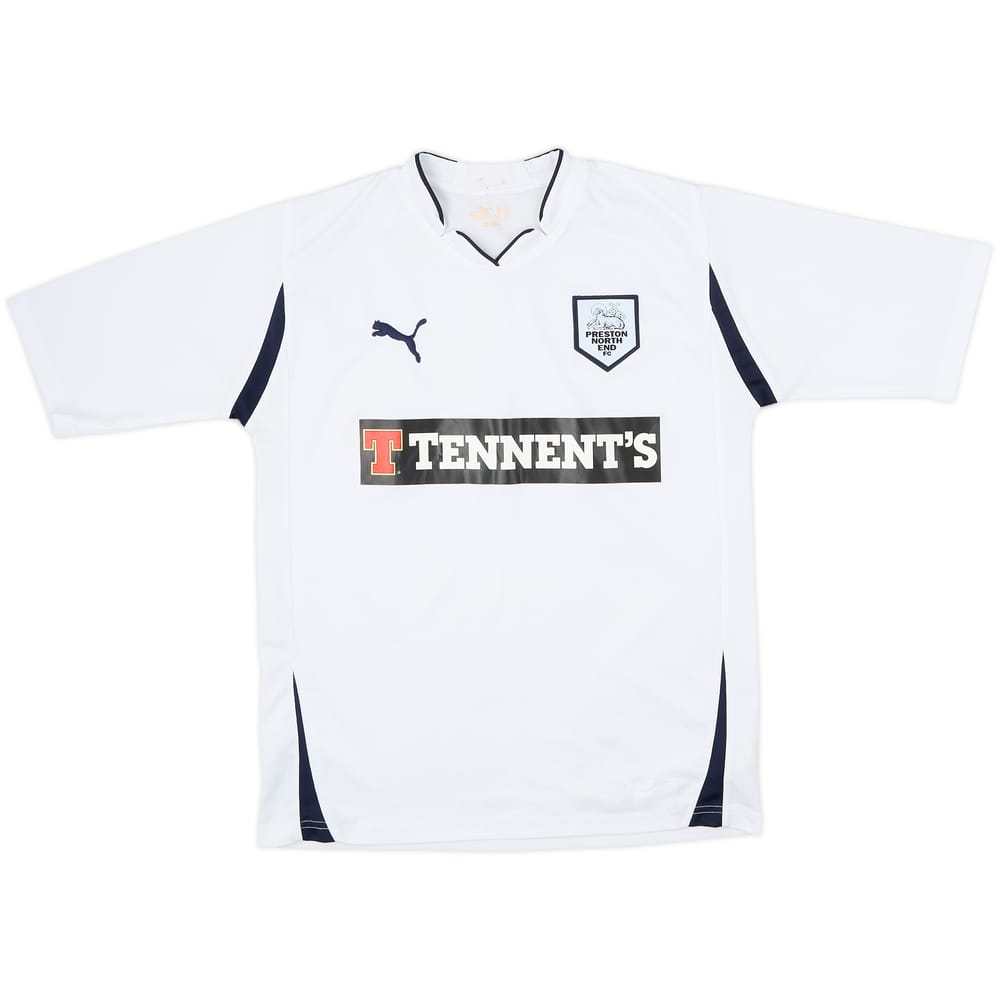 2010-11 Preston North End Home Shirt - 6/10 - (L)