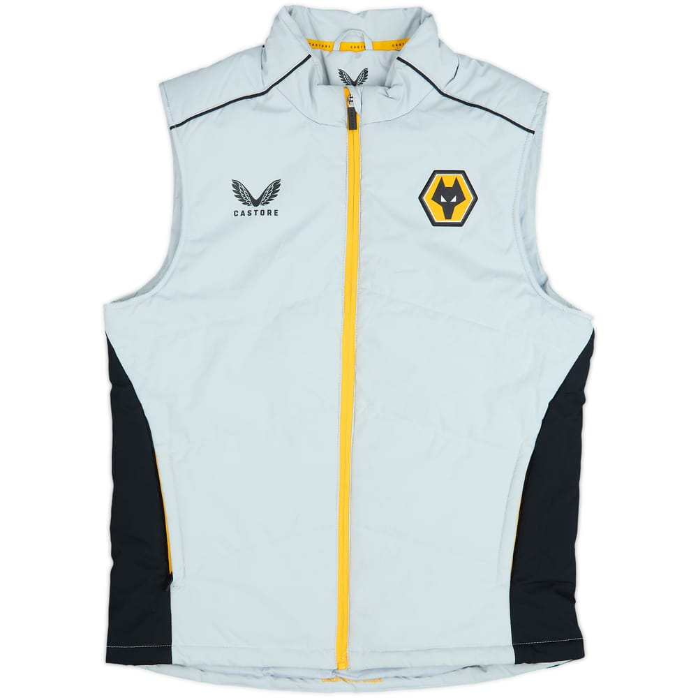 2022-23 Wolves Castore Padded Gilet - 8/10 - (S)