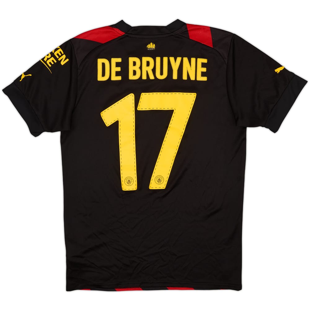 2022-23 Manchester City Away Shirt De Bruyne #17 - 6/10 - (S)