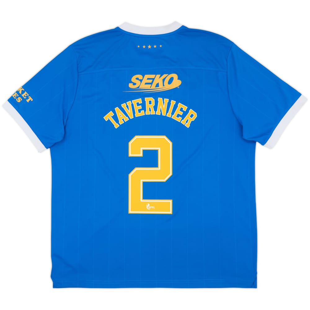 2021-22 Rangers Home Shirt Tavernier #2 - 7/10 - (3XL)