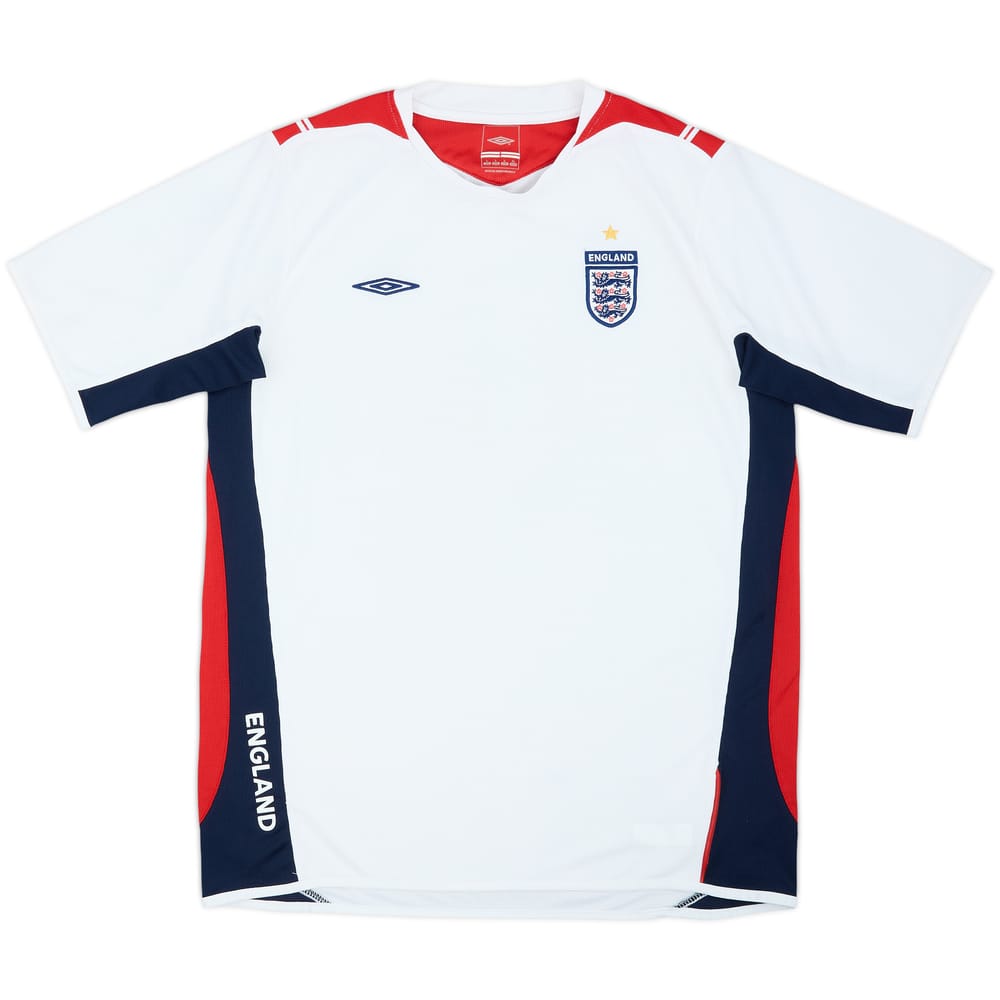 2004-06 England Umbro Training Shirt - 7/10 - (L)