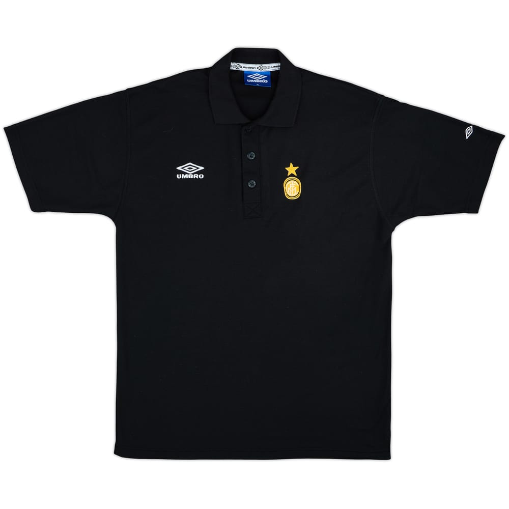 1997-98 Inter Milan Umbro Polo Shirt - 10/10 - (XL)