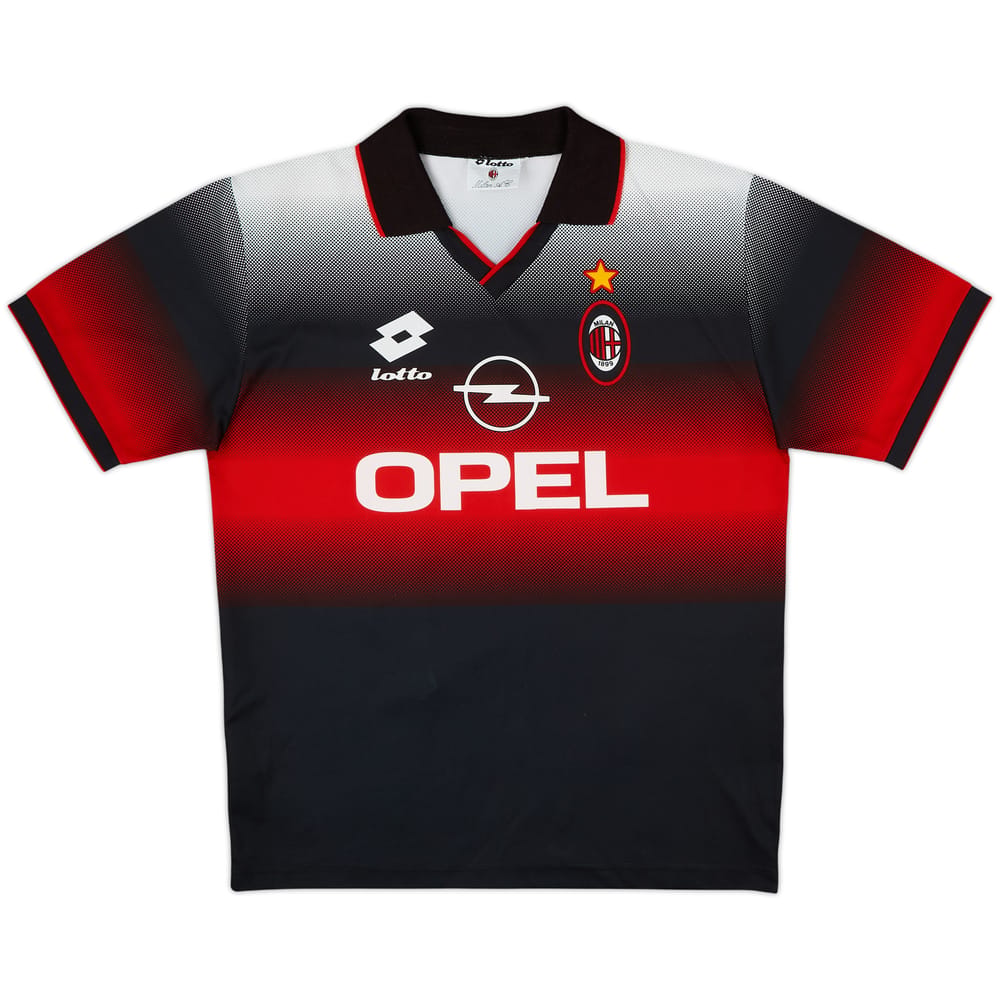 1996-97 AC Milan Lotto Training Shirt - 9/10 - (L)