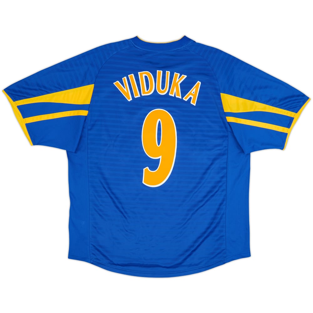 2001-03 Leeds United Away Shirt Viduka #9 - 9/10 - (L)