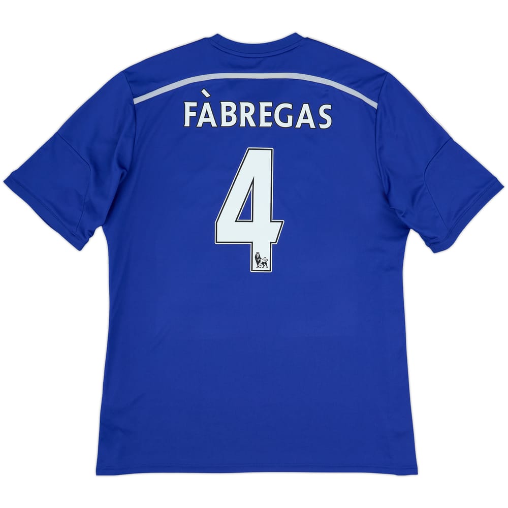 2014-15 Chelsea Home Shirt Fabregas #4 - 8/10 - (XL)