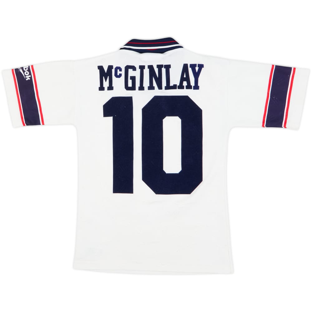 Camiseta de local del Bolton 1993-95 McGinlay #10 - 8/10 - (9-10 Años)