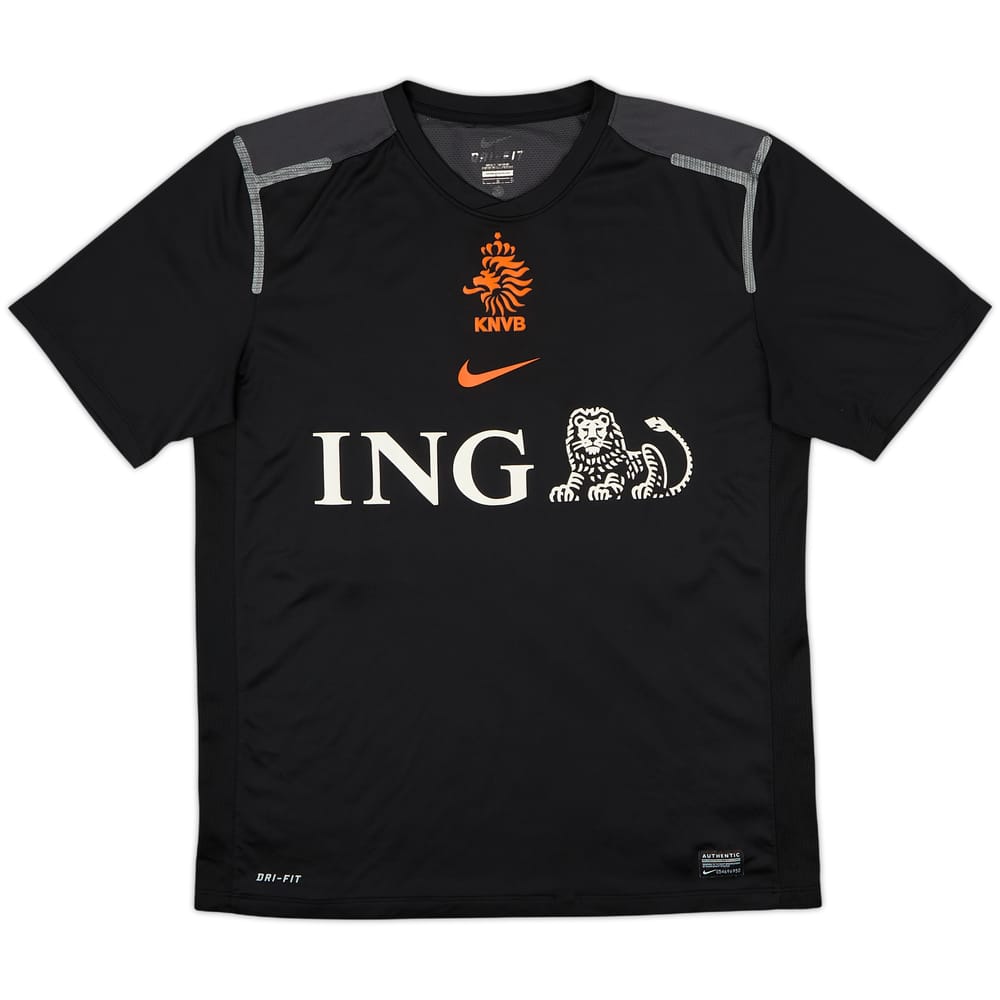 2012-14 Netherlands Nike Player Issue Training Shirt - 8/10 - (L)