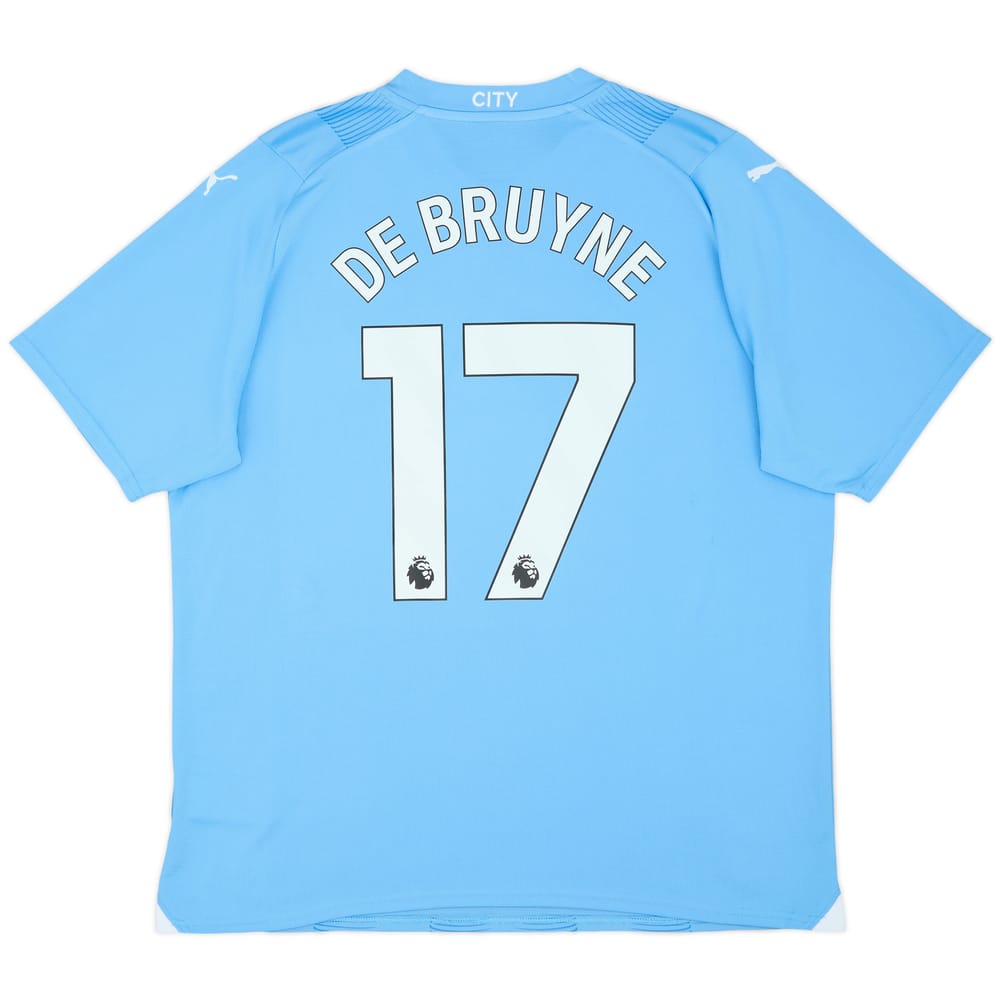 2023-24 Manchester City Camiseta de Local De Bruyne #17 - 10/10 - (XL)