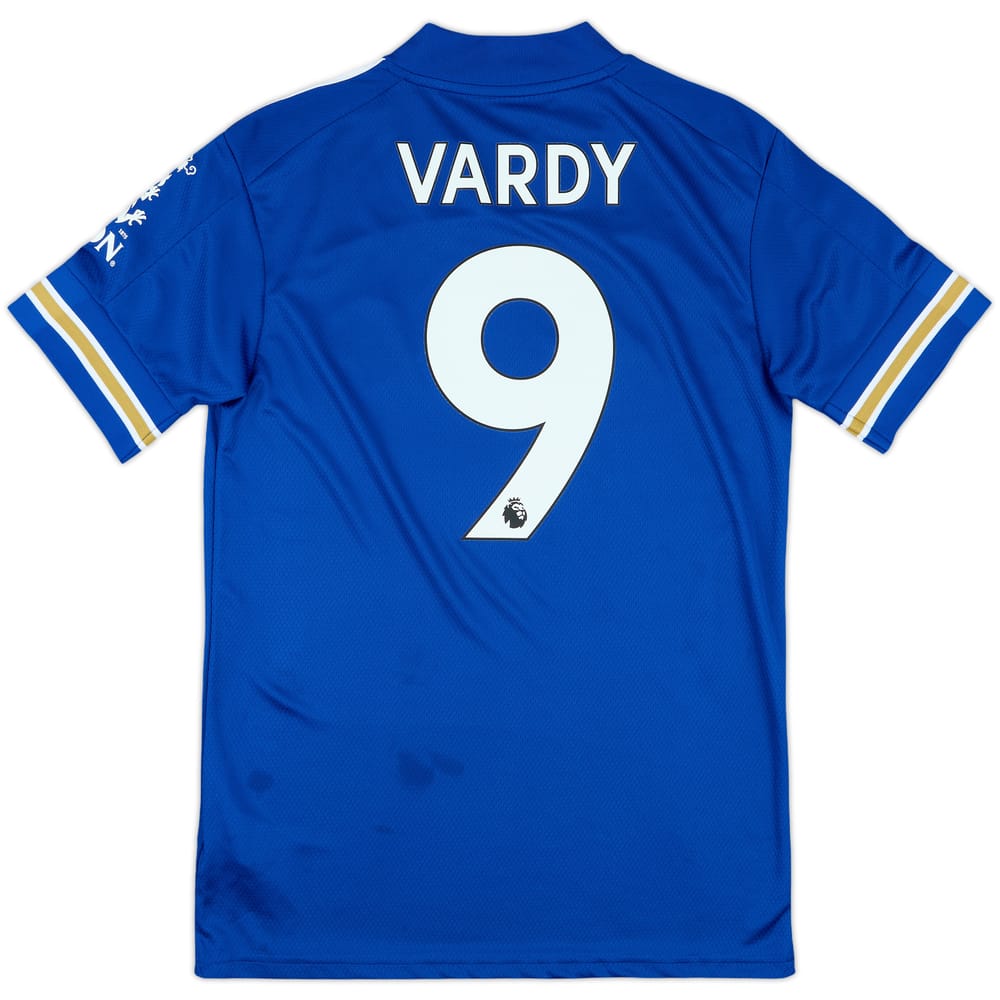 2019-20 Leicester Home Shirt Vardy #9 - 9/10 - (S)