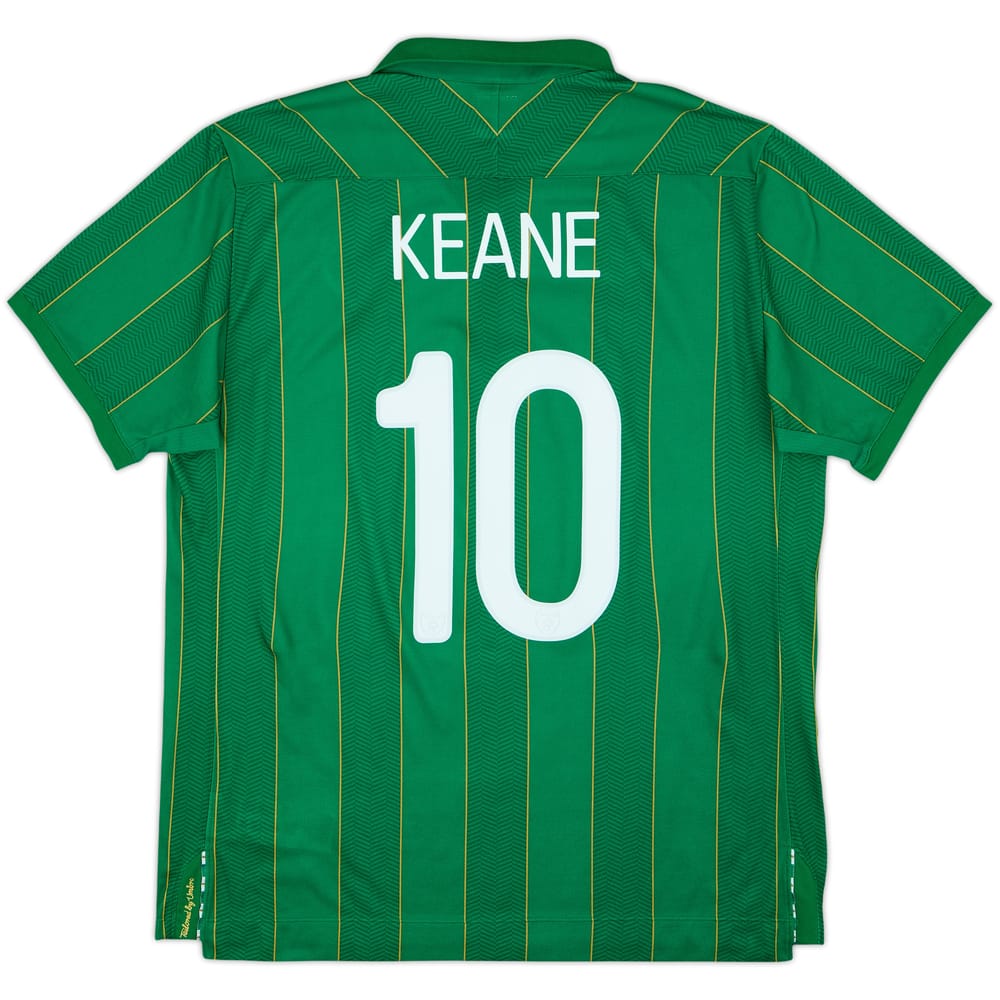 2011-12 Ireland Maillot Domicile Keane #10