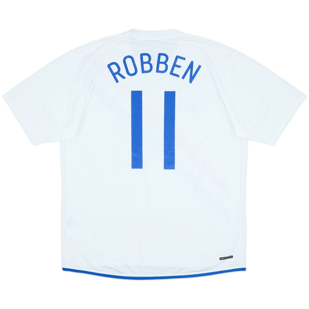 2006-08 Netherlands Away Shirt Robben #11 - 6/10 - (XL)