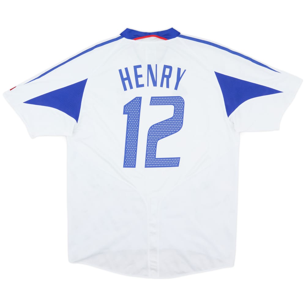 2004-06 France Away Shirt Henry #12 - 9/10 - (XL)