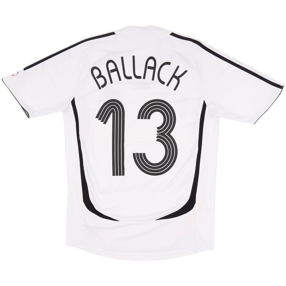 2005-07 Germany Home Shirt Ballack #13 - 5/10 - (S)
