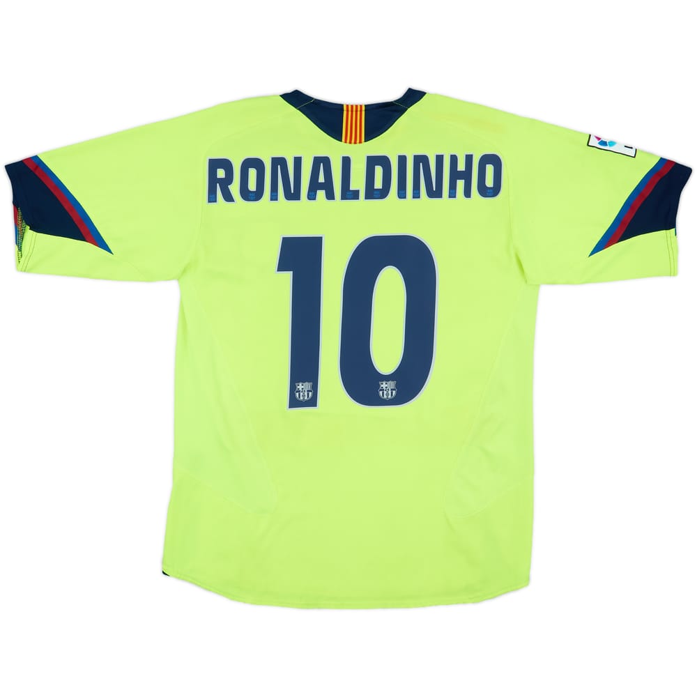 2006-07 Barcelona Third Shirt Ronaldinho #10 - 8/10 - (M)