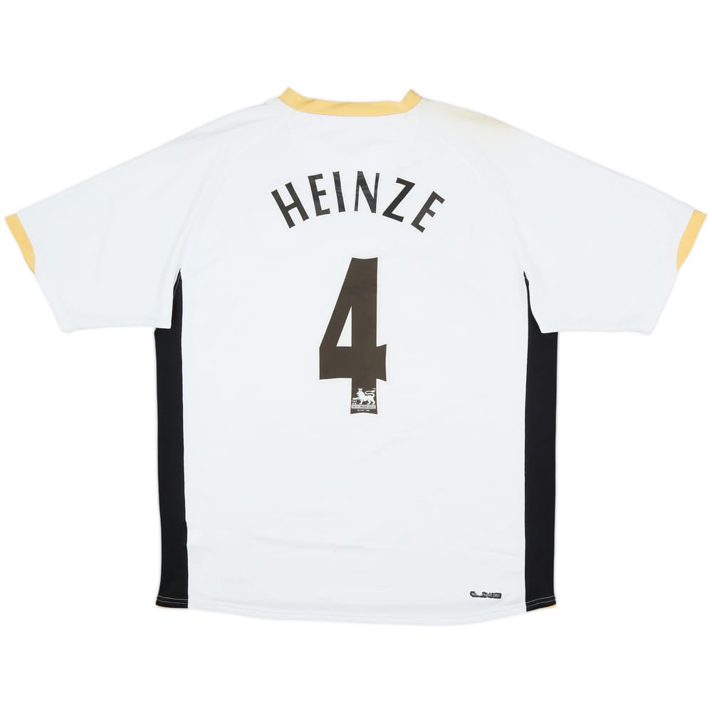 2006-08 Manchester United Away Shirt Heinze #4 - 5/10 - (L)